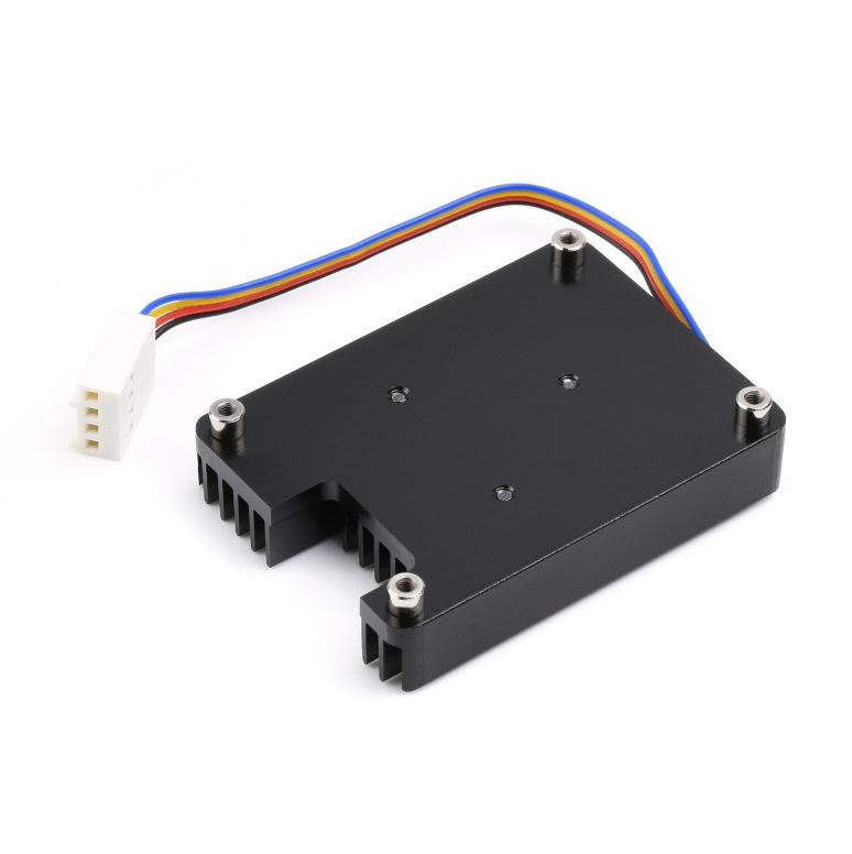 Dedicated All-in-one 3007 Cooling Fan For Raspberry Pi Compute Module 4 CM4, Speed Adjustable, With Thermal Tapes, 12V Power Supply