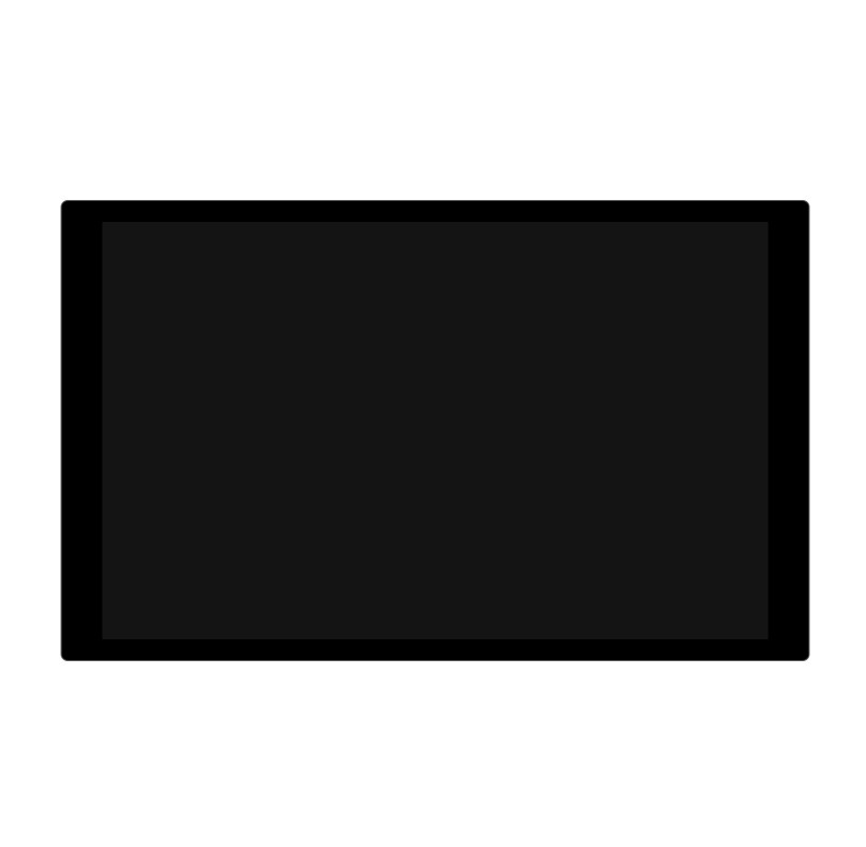 8inch Capacitive Touch Display, Optical Bonding Toughened Glass Panel, 1280×800, IPS, HDMI Interface