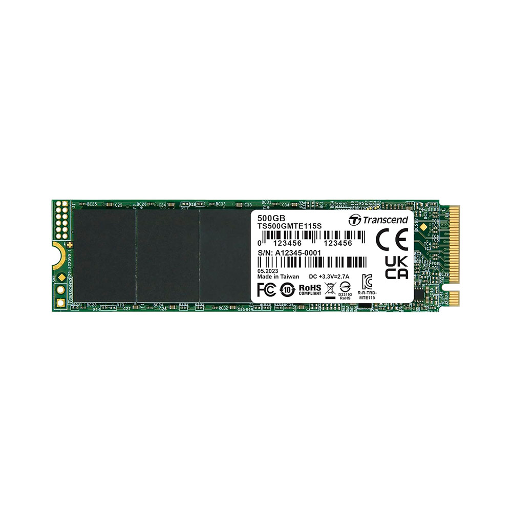 Ổ cứng SSD Transcend 115S PCIe Gen3 x4 NVMe M.2