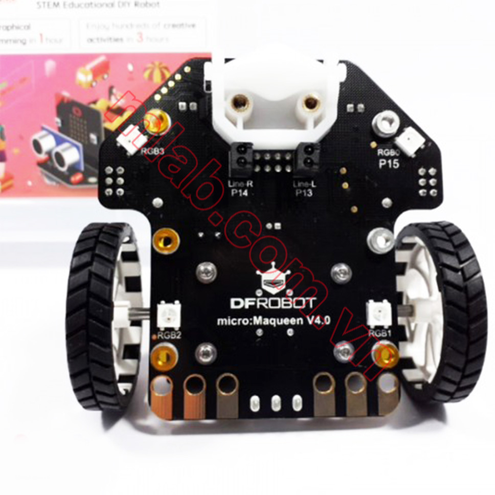 Khung xe Robot STEM Maqueen dành cho BBC Micro:bit