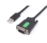 Industrial USB To RS232 Serial Adapter Cable, USB Type A To DB9 Male Port, Original FT232RL Chip, Cable Length 1.5m