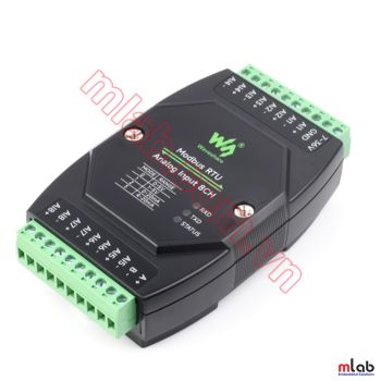 Industrial 8-Ch Analog Acquisition Module, 12-bit High-precision, Supports Voltage And Current Acquisition