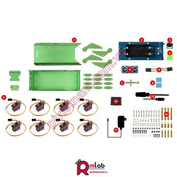 PIPPY - Open Source Bionic Dog-Like Robot dành cho Raspberry Pi
