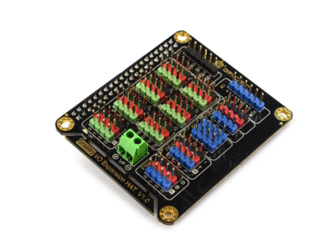 IO Expansion HAT for Raspberry Pi 5 / 4B / 3B+