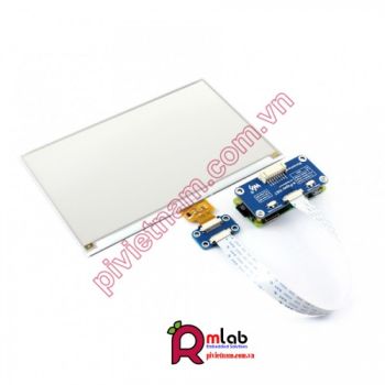 7.5inch-640x384 e-Paper HAT for Raspberry Pi - waveshare