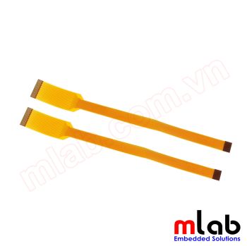 Cáp FPC 15pin (pit 1mm) to 15pin (pit 0.5mm) chiều dài 150mm