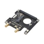 PCIe To M.2 E KEY HAT for Raspberry Pi 5, Compatible With NGFF (M.2 E Key) Wireless NIC, Supports USB Bluetooth Connection, HAT+ Standard, Raspberry Pi 5 PCIe HAT