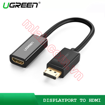 Bộ chuyển đổi DisplayPort sang HDMI hỗ trợ 1080P Ugreen (40362)