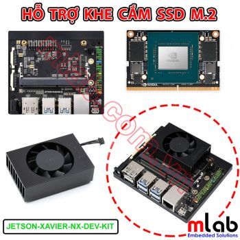 Combo Jetson Xavier NX Module tích hợp khe cắm SSD M.2 giải pháp thay thế cho NVIDIA Jetson Xavier NX Development Kit