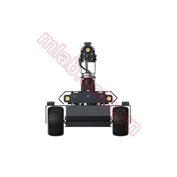 UGV Rover ROS 2 Open-source 6 Wheels 4WD AI Robot, Dual controllers, All-metal Body, Flexible and Expandable dành cho Raspberry Pi 5