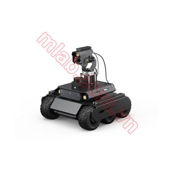 UGV Rover ROS 2 Open-source 6 Wheels 4WD AI Robot, Dual controllers, All-metal Body, Flexible and Expandable dành cho Raspberry Pi 5