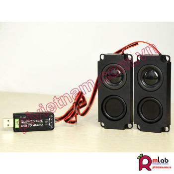 USB Sound Card, Driver-Free, for Raspberry Pi/ NVIDIA Jetson