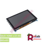 Màn hình LCD 5inch HDMI (H), 800x480, cảm ứng điện dung Waveshare