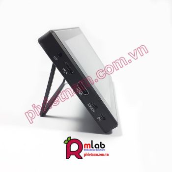 Màn hình LCD 7inch HDMI (H) (with case), 1024x600, IPS, cảm ứng điện dung Waveshare