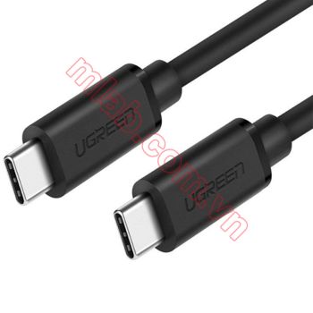 Cáp sạc và truyền dữ liệu USB type-C 2 đầu dương dài 0,5m chính hãng Ugreen 50996