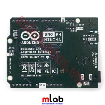 Arduino UNO R4 Minima made in ITALY