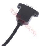 Cable USB Type B Male sang Type B Female có gá bắt vít