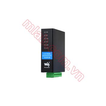 2-Ch RS485 to RJ45 Ethernet Serial Server, Dual channels RS485 independent operation, Dual Ethernet Ports