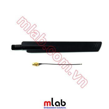 5G High Gain Omni Antenna, 5G/4G/3G/GNSS Compatible, SMA To IPEX-4 Connector