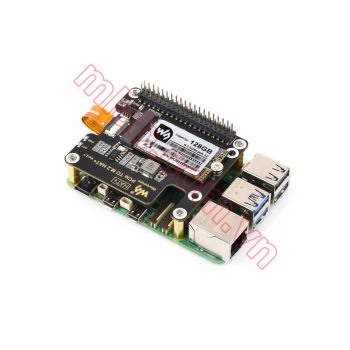 PCIe To M.2 Adapter for Raspberry Pi 5, Supports NVMe Protocol M.2 Solid State Drive, High-speed Reading/Writing, HAT + Standard