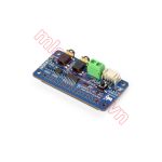 DA7212 I2S Audio Board For Raspberry Pi, Stereo Encoding/Decoding, Onboard Dual Microphones, Compatible With Raspberry Pi Series Boards