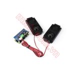 DA7212 I2S Audio Board For Raspberry Pi, Stereo Encoding/Decoding, Onboard Dual Microphones, Compatible With Raspberry Pi Series Boards