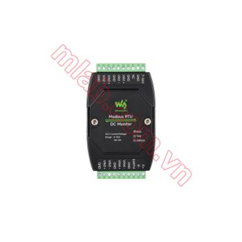 Industrial 4-Ch DC Monitoring Module, 16-bit High-Precision Acquisition, Supports Voltage and Current Measurement, Modbus RTU Protocol