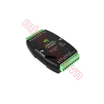 Industrial 4-Ch DC Monitoring Module, 16-bit High-Precision Acquisition, Supports Voltage and Current Measurement, Modbus RTU Protocol
