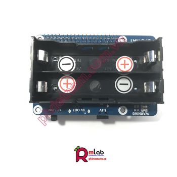 UPS HAT dành cho Raspberry Pi - Waveshare (Chưa bao gồm PIN)