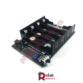 Module UPS dành cho NVIDIA Jetson Nano Dev KIT - Waveshare (Chưa bao gồm PIN)