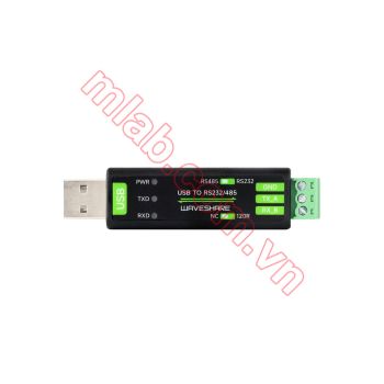 USB to RS232/485 Serial Converter, Onboard Original FT232RNL Chip, Multiple devices applicable, Multi-OS compatible