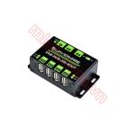 Industrial Grade USB HUB, Extending 4x USB 2.0 Ports, Switchable Dual Hosts
