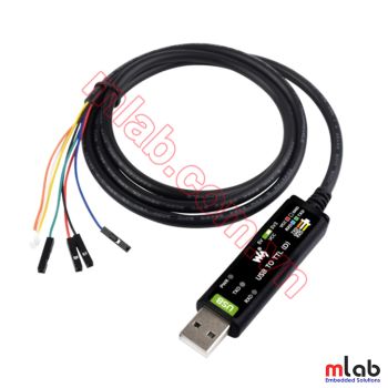 Industrial USB TO TTL (D) Serial Cable, Original FT232RNL Chip, Multi Protection Circuits, Multi Systems Support, Suitable For Raspberry Pi 5 Serial Port Debugging