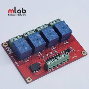 Module Relay 12VDC x 4