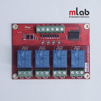 Module Relay 12VDC x 4