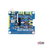 2-Channel Isolated CAN FD Expansion HAT for Raspberry Pi, Multi Protections