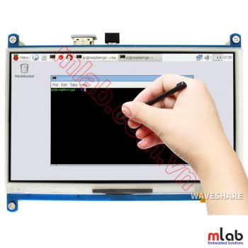 7inch Resistive Touch Screen LCD, 1024×600, HDMI, IPS, Various Systems Support