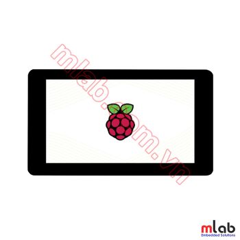 7inch Capacitive Touch Display for Raspberry Pi, DSI Interface, 800×480
