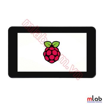 7inch Capacitive Touch Display for Raspberry Pi, with Protection Case, DSI Interface, 800×480