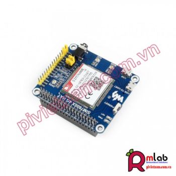 SIM7600E-H 4G/3G/2G/GSM/GPRS/GNSS HAT for Raspberry Pi, LTE CAT4, for Southeast Asia, West Asia, Europe, Africa