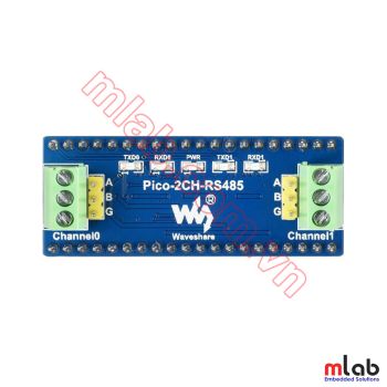 2-Channel RS485 Module for Raspberry Pi Pico, SP3485 Transceiver, UART To RS485