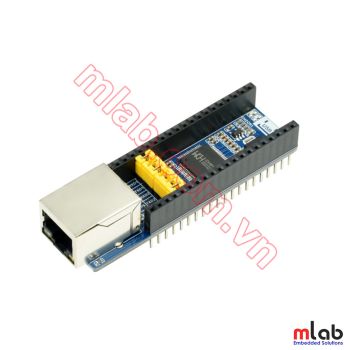 Mạch chuyển đổi Ethernet to UART cho Raspberry Pi Pico, 10/100M Ethernet