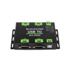 Industrial Isolated USB To 4-Ch RS232 Converter, USB To Serial Adapter, Original FT4232HL Chip, Mac / Linux / Android / Windows Multi-OS Compatible