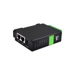 RS232 RS485 to RJ45 Ethernet Serial Server, RS232 And RS485 Dual Channels Independent Operation, Dual Ethernet Ports