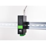 RS232 RS485 to RJ45 Ethernet Serial Server, RS232 And RS485 Dual Channels Independent Operation, Dual Ethernet Ports