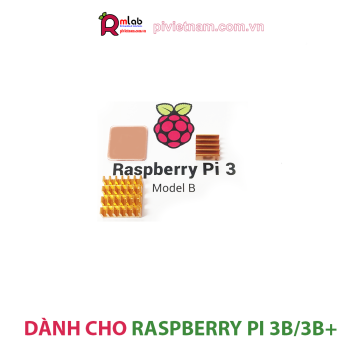 Bộ tản nhiệt nhôm dành cho Raspberry Pi 3B/3B+