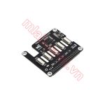 4-Ch PCIe FFC Adapter Board for Raspberry Pi 5, Expands The PCIe Interface Of The Pi 5 To 4-Ch PCIe FFC Connectors, Supports Stacking Multiple PCIe HATs, Raspberry Pi 5 PCIe HAT