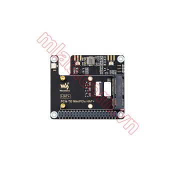 PCIe TO MiniPCIe Adapter For Raspberry Pi 5, Compatible With MiniPCIe Wireless NIC, Supports USB Bluetooth Connection, Driver-Free, Plug And Play, High-Speed Networking