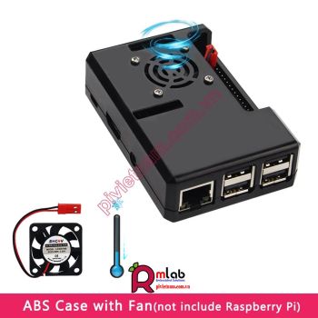 Vỏ hộp dành cho Raspberry Pi 3B/3B+ có quạt tản nhiệt (SP07)