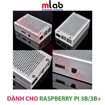 Vỏ hộp nhôm dành cho Raspberry Pi 3B/3B+ (SP21)